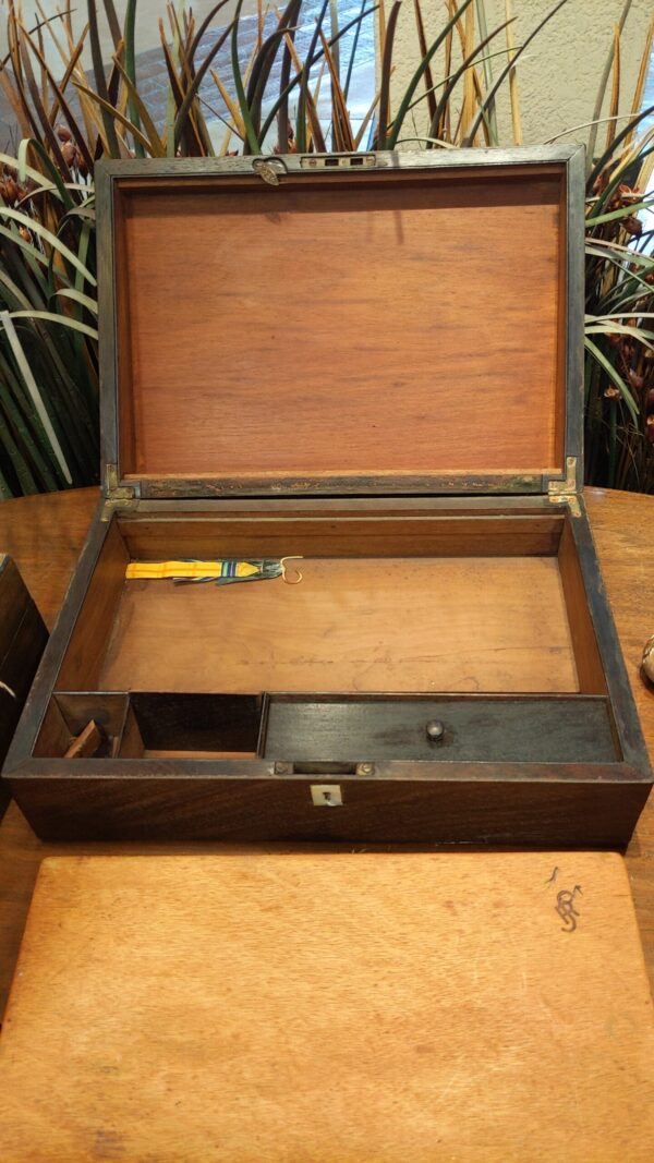 English Regency Rosewood Writing Box