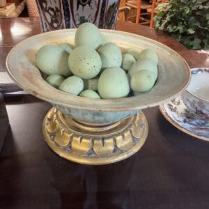 Celadon Pottery Bowl - M.D. Antiques in Richardson and Dallas Tx.