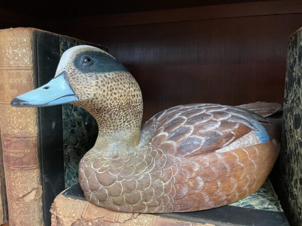 Carved Wood Duck Decoy - Image 2