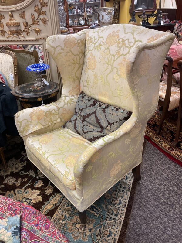 American Federal 18th Century Wing Chair - M.D. Antiques in Richardson and Dallas Tx.