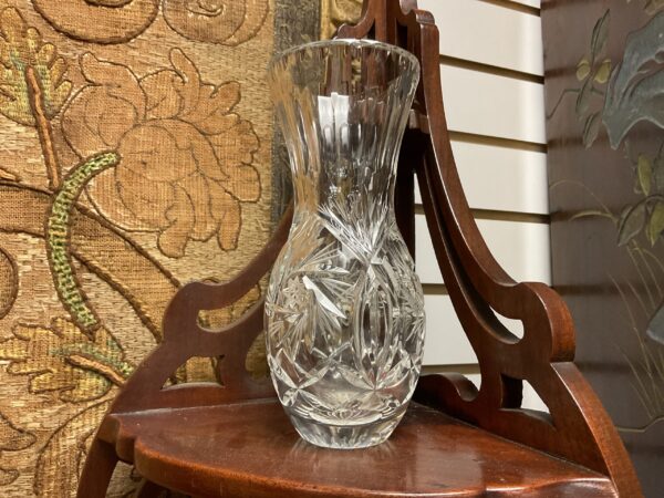 Cut Glass Vase