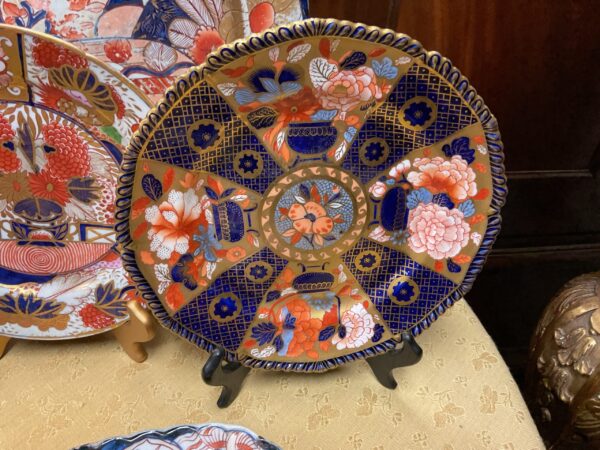 English Royal Crown Derby Imari Plate - M.D. Antiques in Richardson and Dallas Tx.