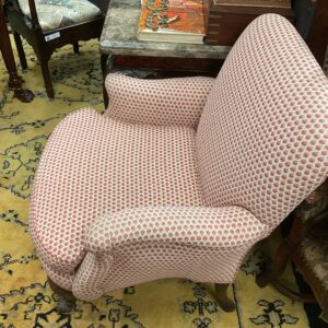 English Upholstered Lounge Chair - M.D. Antiques in Richardson and Dallas Tx.