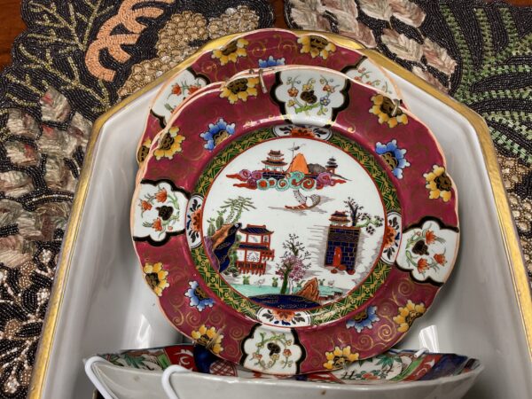 Four Imari Plates