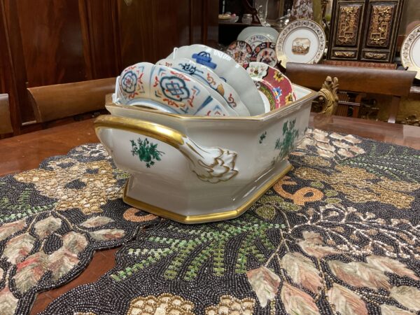 German Porcelain Foot Tub