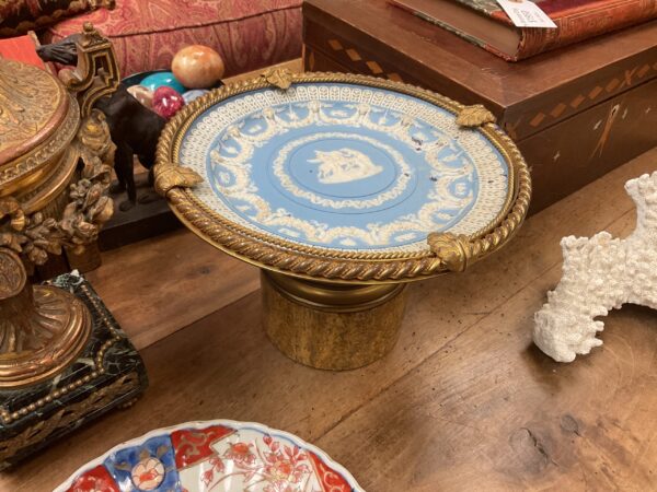 Gilt Bronze Mounted Wedgewood Porcelain Plate