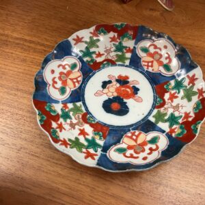 Japanese Imari Plate (8 inch) - M.D. Antiques in Richardson and Dallas Tx.