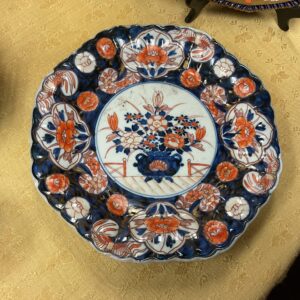 Japanese Imari Plate - M.D. Antiques in Richardson and Dallas Tx.