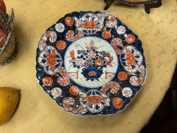 Japanese Imari Plate - M.D. Antiques in Richardson and Dallas Tx.