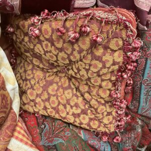 Pair of Square Box Form Pillows - M.D. Antiques in Richardson and Dallas Tx.