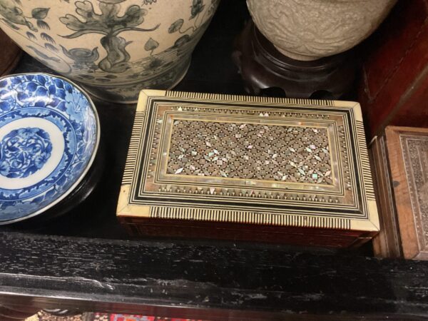 Syrian Mirror Mosaic Box