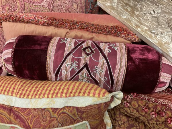 Bolster Pillow - M.D. Antiques in Richardson and Dallas Tx.