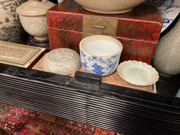 Chinese Blue and White Jar without Lid