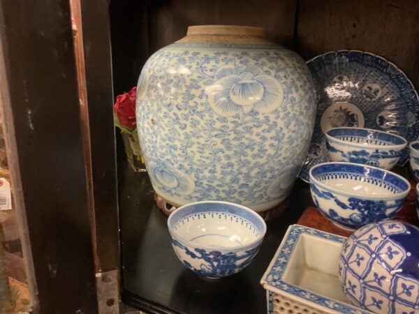 Chinese Blue and White Ginger Jar