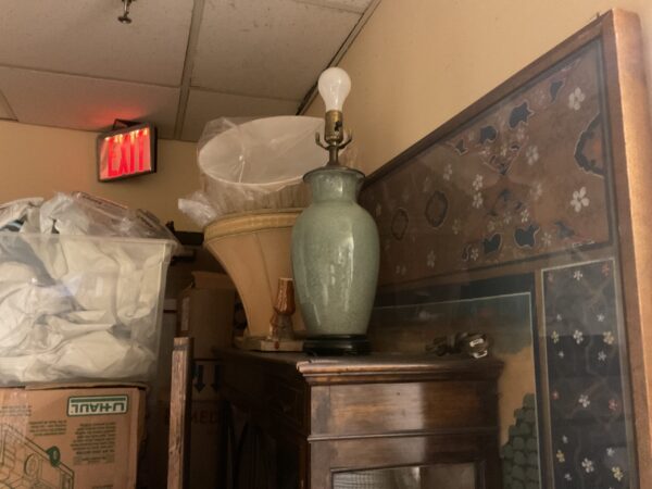 Chinese Celadon Lamp