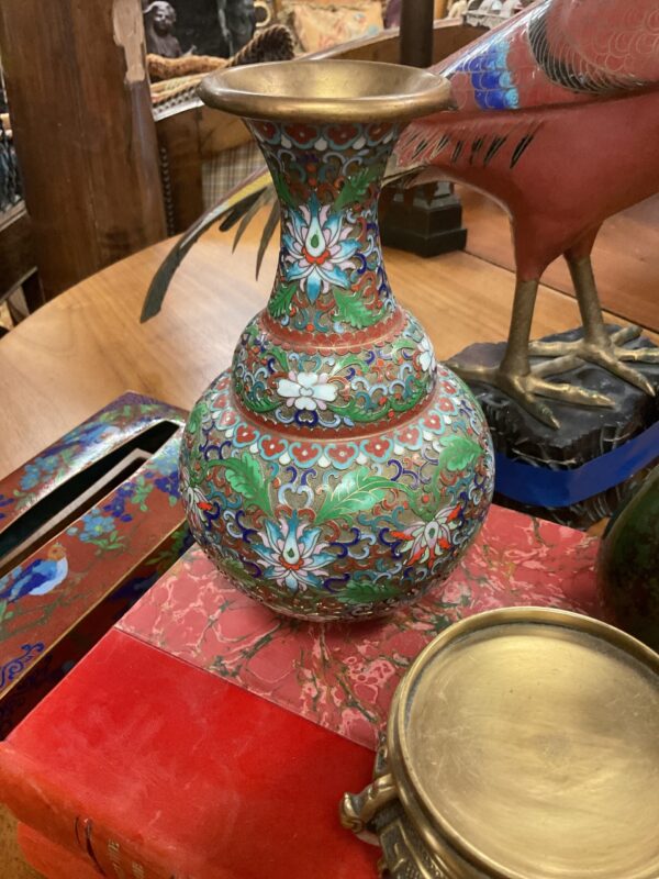 Chinese Cloisonne Vase